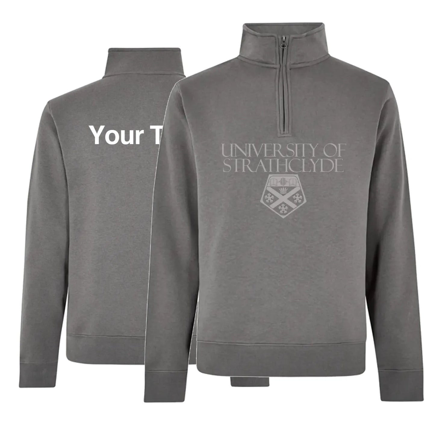 Premium Large Embroidery Fleece w/ Back Print