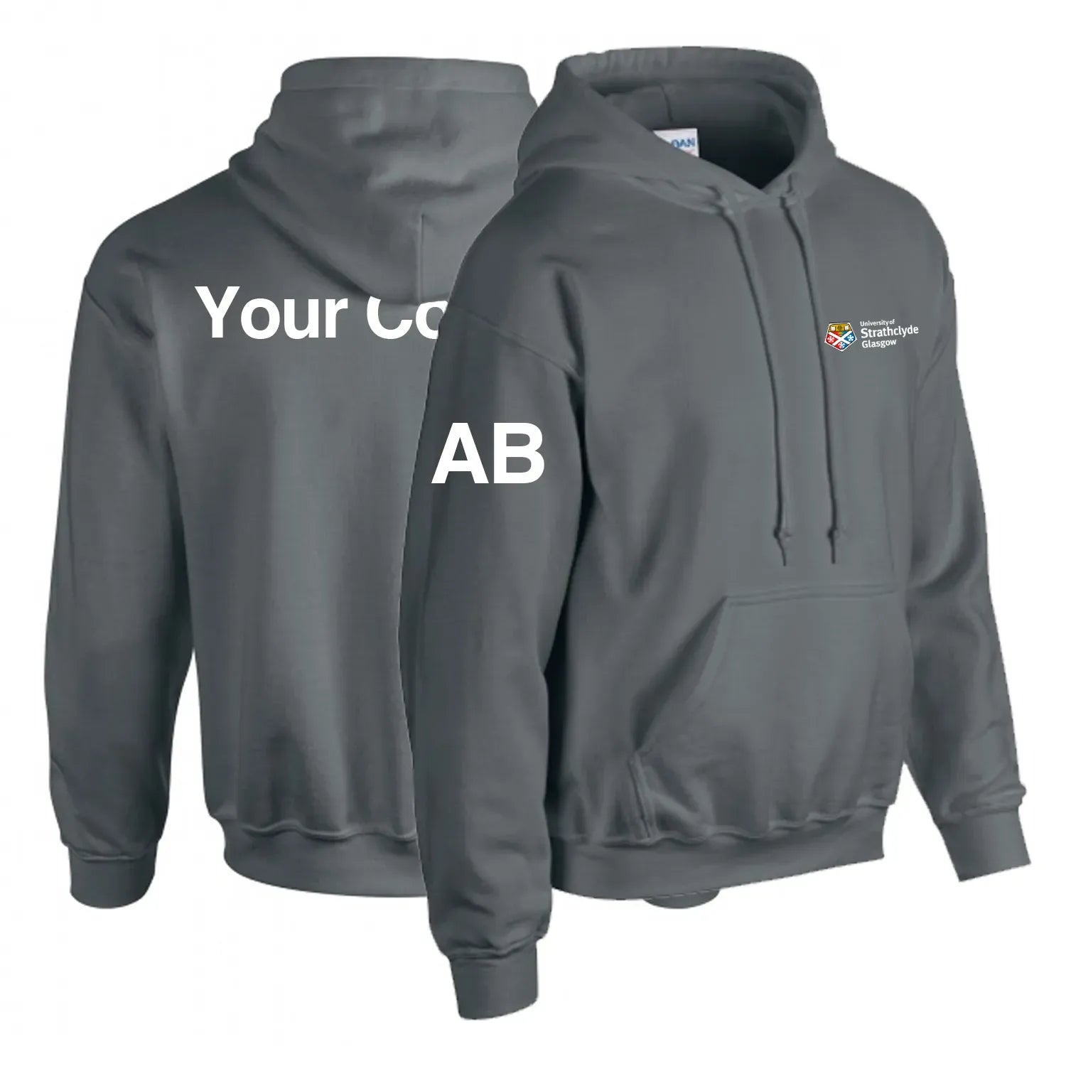 Course & Initials Hoodie