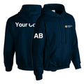 Course & Initials Hoodie