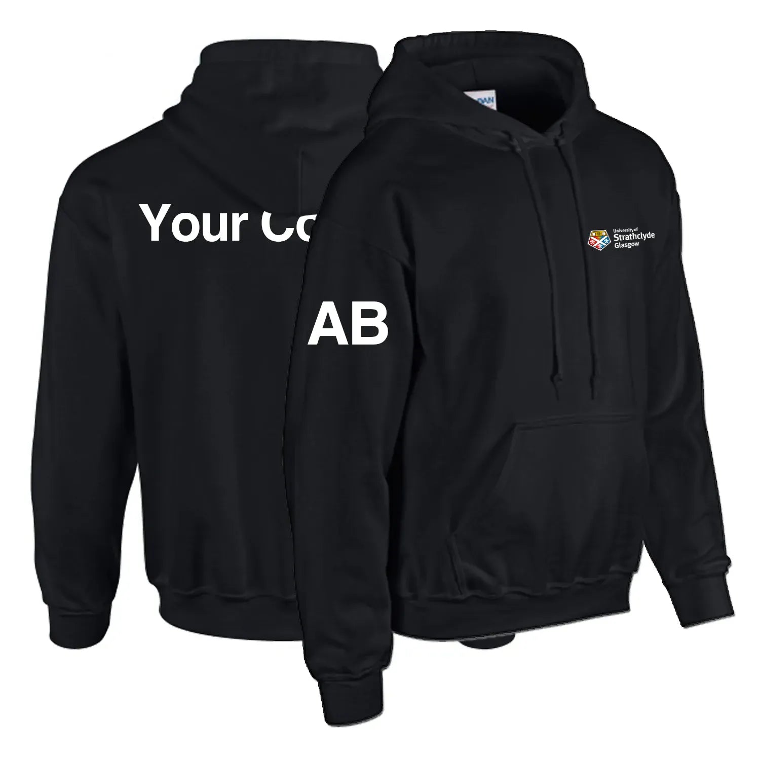 Course & Initials Hoodie