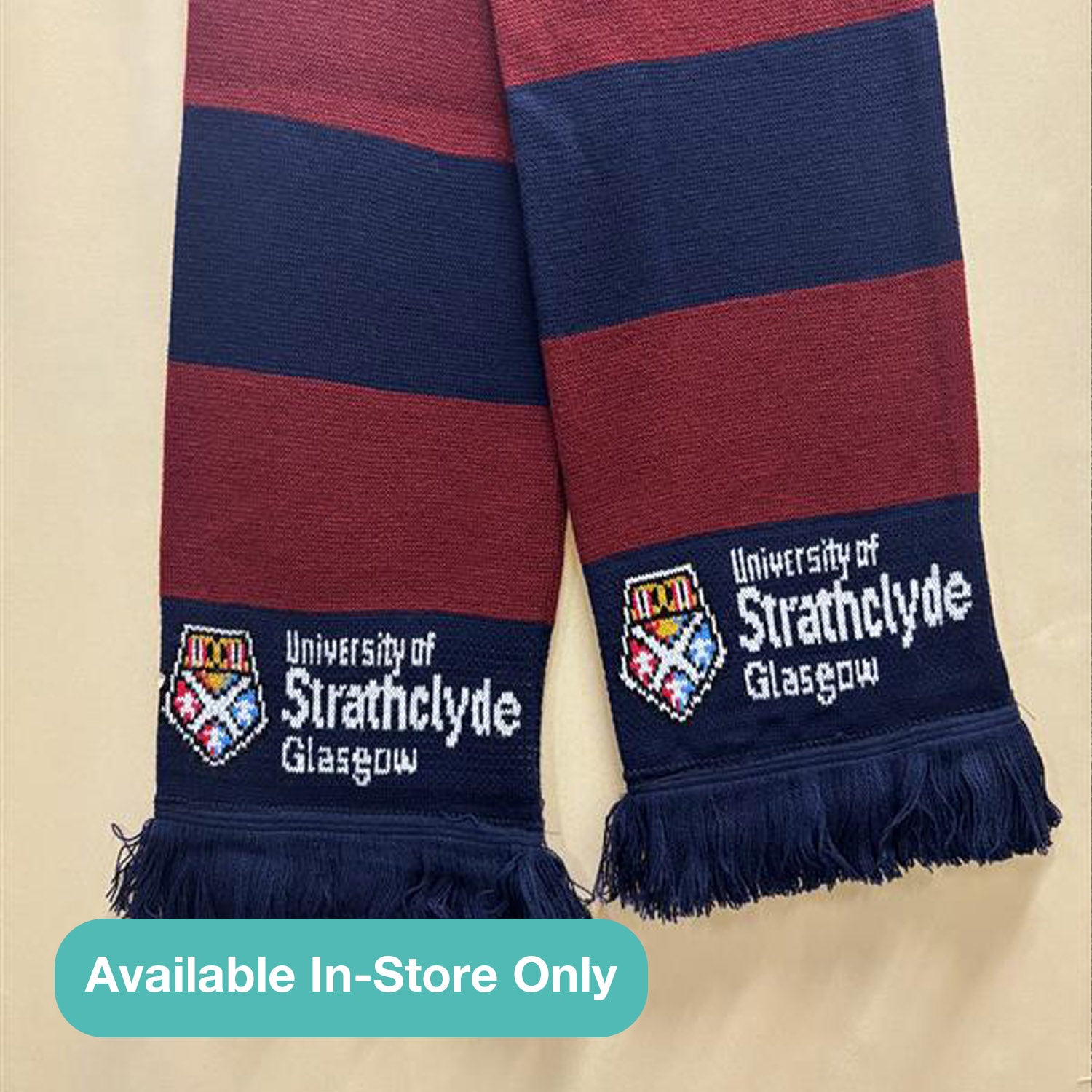 Strathclyde Striped Scarf