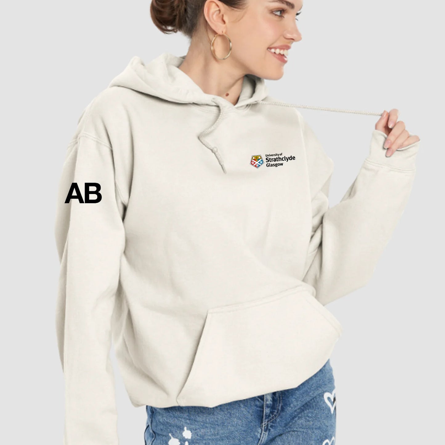 Personalise with your initials - Hoodie