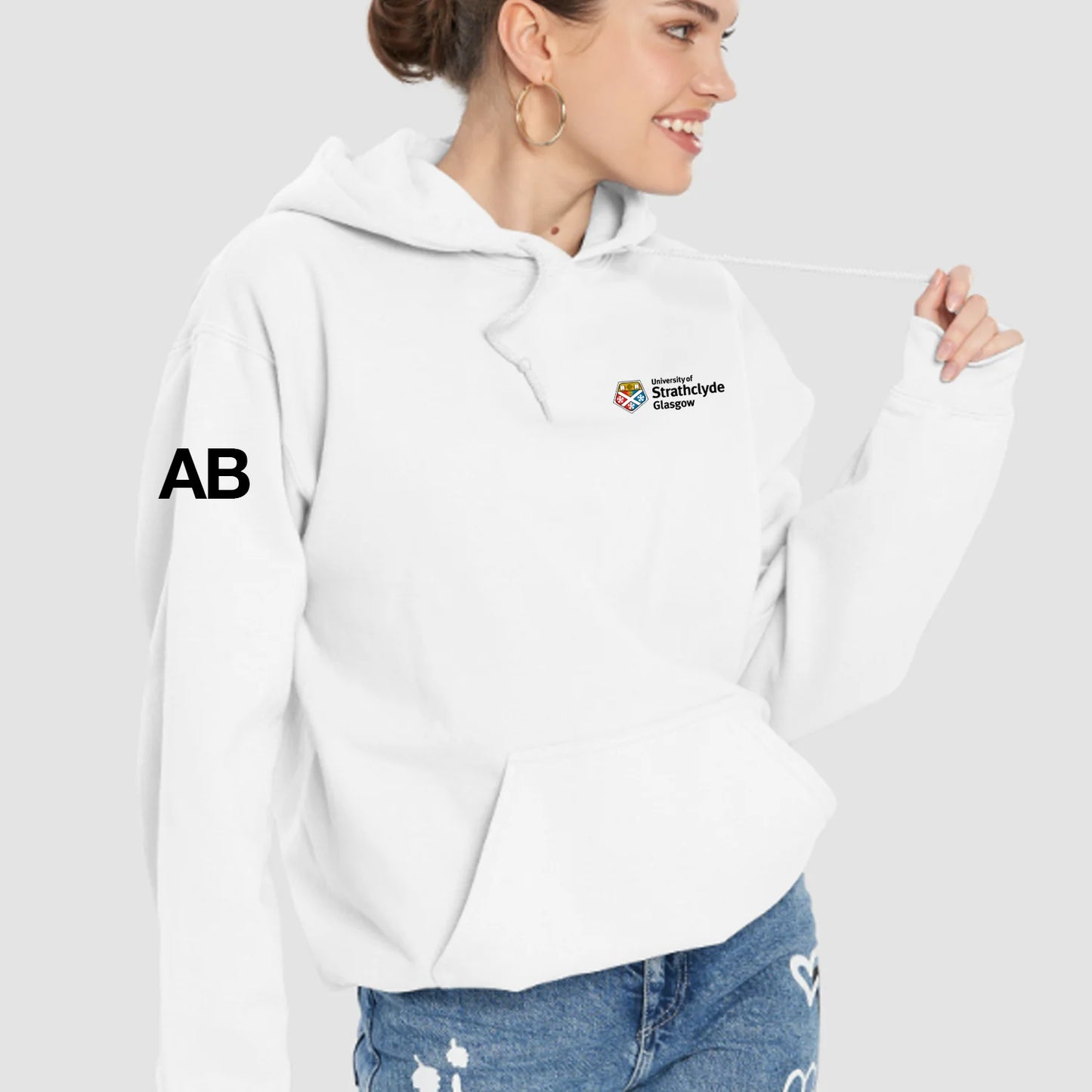 Personalise with your initials - Hoodie